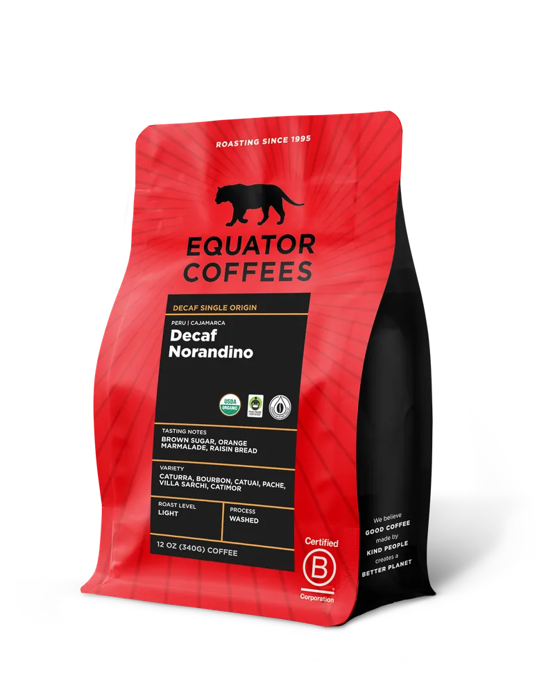 Decaf Peru Norandino Fair Trade Organic