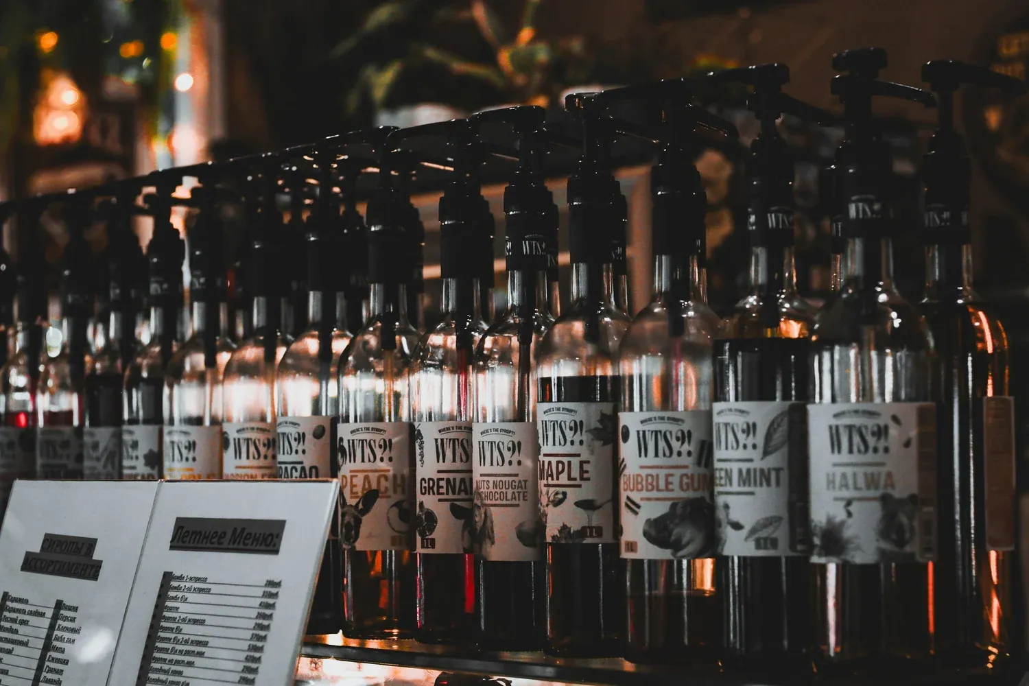 Flavored Coffee Syrups and Add-ins